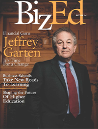 BizEd Magazine May/June 2009 cover featuring Jeffrey Garten