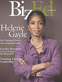 BizEd Magazine July/August 2010 cover featuring Helene Gayle