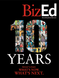 BizEd Magazine November/December 2011 cover