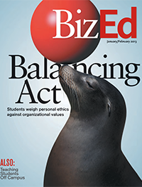 BizEd Magazine January/February 2013 cover