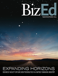 BizEd Magazine September/October 2014 cover