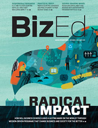 BizEd Magazine November/December 2019 cover