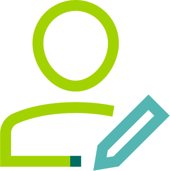 Sophos Icon Person With Pencil