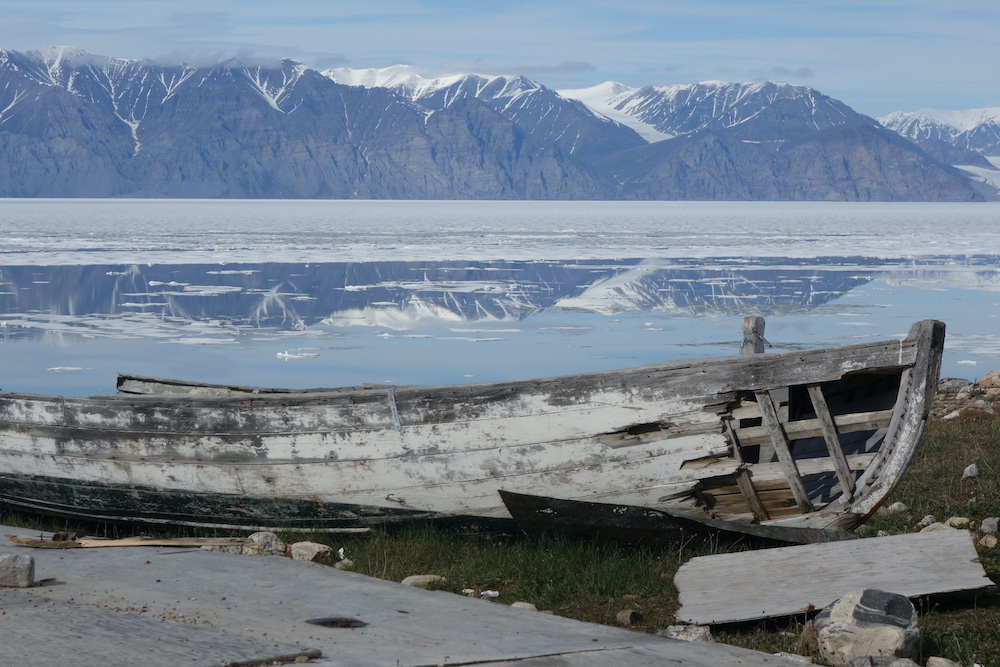  Sirmilik National Park can be seen across Eclipse Sound. 
