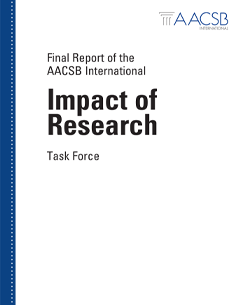 Impact of Research 2008